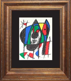 Joan Miro Original Lithograph Hand Signed