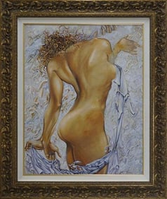 Arina Mixed media original on canvas  Morning