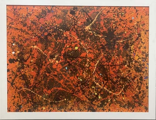 Original Abstract on canvas Michael Schofield: by Michael Schofield Original on canvas Hand signed by the artist. Approx 40 x 30 inches. One of a kind original. Includes certificate. Custom framed. This work was purchased directly from the artist.