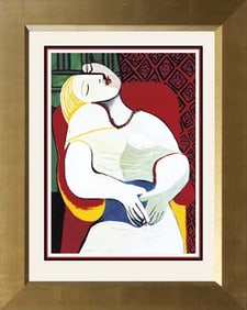 Pablo Picasso Collection Domaine the Dream Lithograph Limited Edition