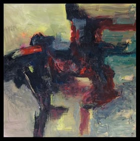 Michael Schofield original abstract on canvas Abstract