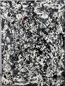 Original Absract on canvas by Michael Schofield