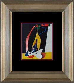 Joan Miro Color Plate Lithograph  1968