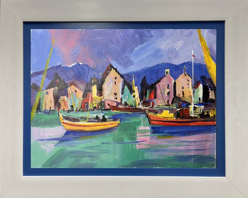 Original on canvas by Michael Schofield: Michael Schofield Original on canvas One of a kind original. Hand signed by Michael Schofield. Approx 26x20 inches image size. Custom framed. Hand signed by the artist. Includes certificate. Purchased