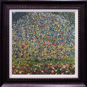 Gustav Klimt Limited Edition Hand Embellished ink on canvas