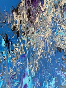 Original Abstract Canvas by Sylvia