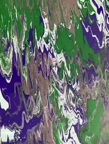 Original Abstract Canvas by Sylvia