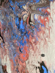 Original Abstract Canvas by Sylvia