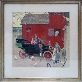 Norman Rockwell Lithograph