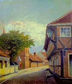 Original oil on canvas hand signed by the artist.