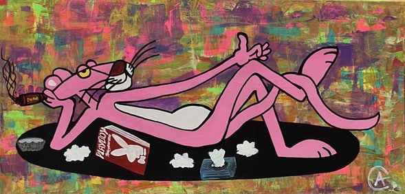 Original on canvas by Art Chorny