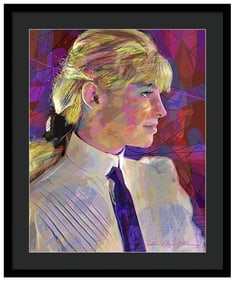 Original mixed media on canvas by David Lloyd Glover