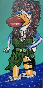 Original on canvas by Art Chorny