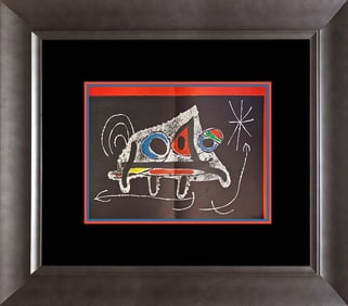 Joan Miro Lithograph from 1972