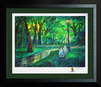 Michael Schofield Limited Edition with Remarque on paper landscape