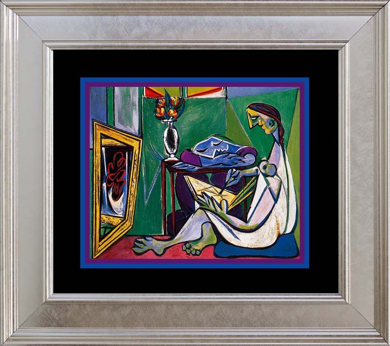 Pablo Picasso The Muse Pablo Picasso Collection Domaine Limited Edition: Pablo Picasso The Muse. Lithograph Collection Domaine the signature is in the plate. Signed by the estate. Limited Edition Includes certificate of authenticity. Approx 18 x 24 inches. Professionally f