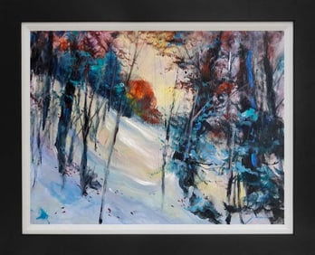 Original on canvas by Michael Schofield landscape