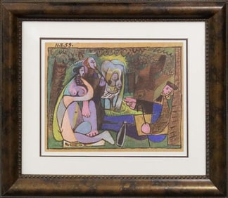 Pablo Picasso Lithograph from 1967