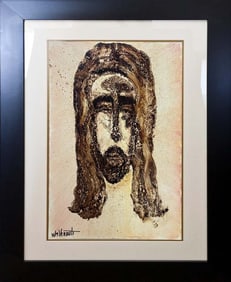 William Verdult Original oil on board 20x24 inches image size The Shroud