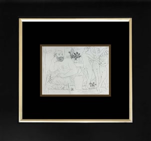 Pablo Picasso lithograph from Picasso from over 50 years ago Vollard Collection