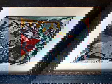 Pablo Picasso Color Plate Lithograph