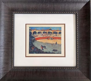 Pablo Picasso Color plate lithograph 1968