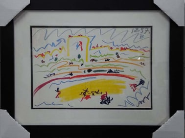 Pablo Picasso LIthograph from 1961