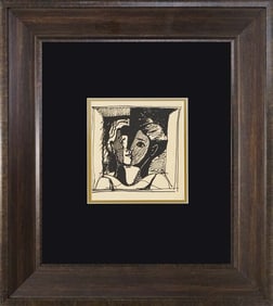 Pablo Picasso lithograph from 90 years ago Antique on Velin from 1926 Paris