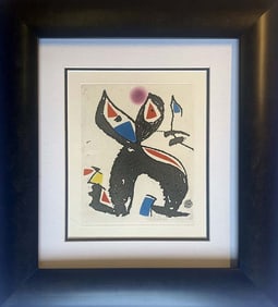 Joan Miro Etching 1972