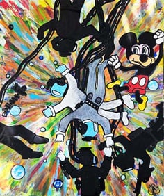 Original on canvas by Art Chorny