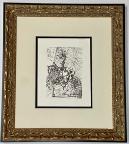 Salvador Dali Limited Edition Etching