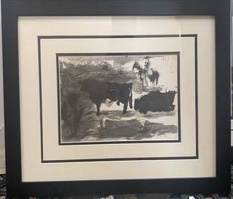 Pablo Picasso Lithograph from 1961