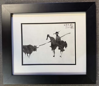 Pablo Picasso Original Lithograph from 1961