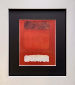 Mark Rothko color plate lithograph