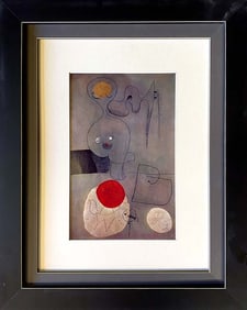 Joan Miro Color Plate Lithograph from 1968