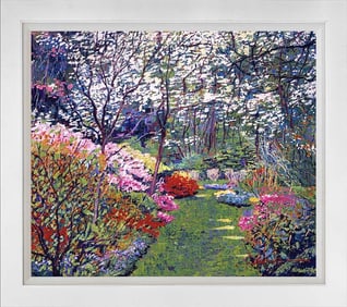 Mixed media original on canvas by David Lloyd Glover