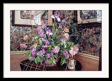 Original mixed media on canvas by David Lloyd Glover