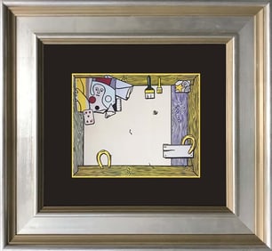 Roy Lichtenstein color plate lithograph after Roy Lichtenstein