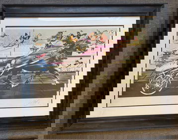 Salvador Dali Limited Edition Etching Hand signed and numbered