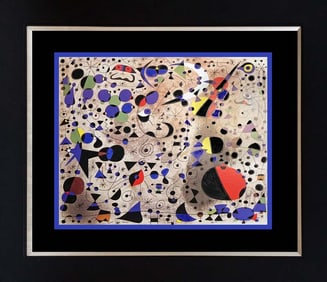Joan Miro Color Plate Lithograph