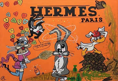 Original on canvas by Art Chorny