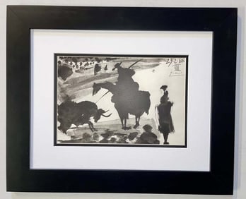 Pablo Picasso Lithograph from 1961.