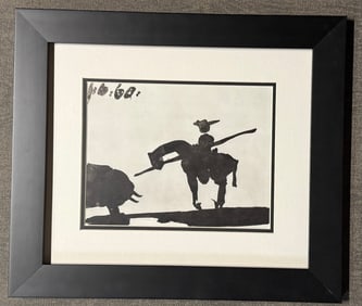 Pablo Picasso Original Lithograph from 1961