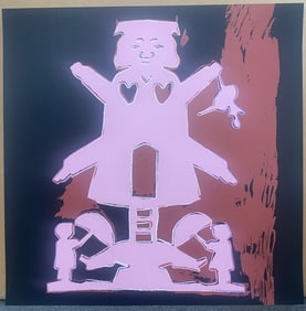 Andy Warhol Hans Chrisitan Andersen Silkscreen from 1987. Serigraph