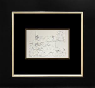 Pablo Picasso Lithograph from 1956 Vollard Collection