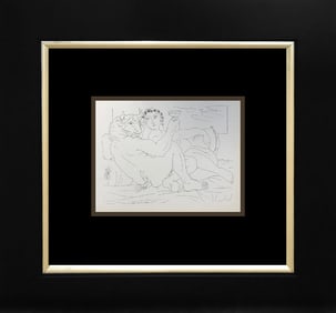 Pablo Picasso Lithograph from 1956 Vollard Collection