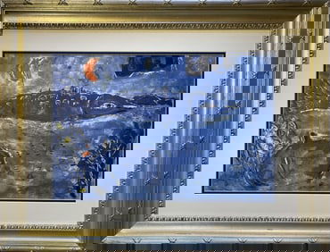 Marc Chagall Hand signed Lithograph