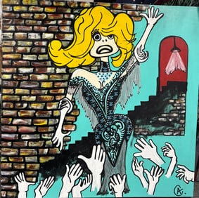 Original on canvas by Art Chorny