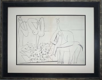 Pablo Picasso Lithograph from Verve Antibes 1958