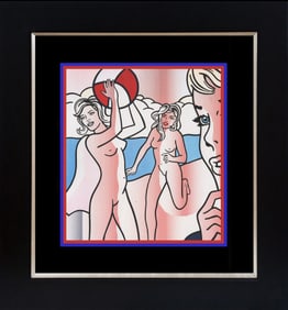 Roy Lichtenstein Color Plate Lithograph